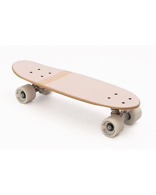 Banwood Wooden Skateboard - Pink - from 3 Years Bycicles