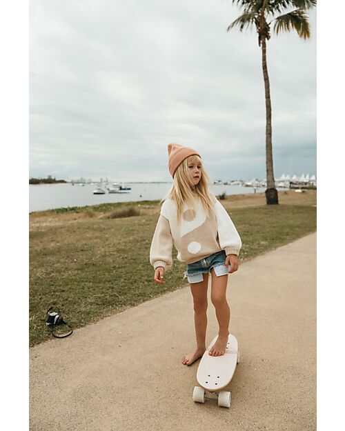 Banwood Wooden Skateboard - Pink - from 3 Years Bycicles