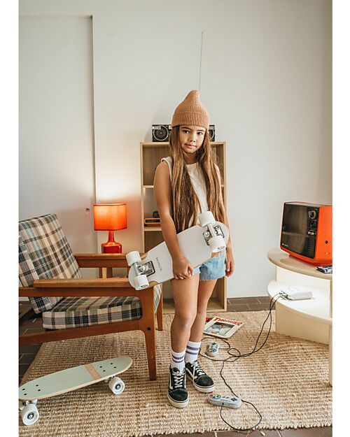 Banwood Wooden Skateboard - White - from 3 Years Bycicles