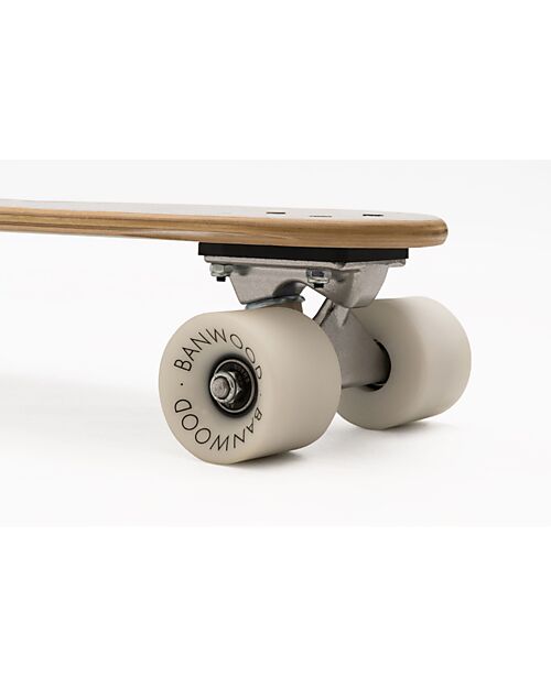 Banwood Wooden Skateboard - White - from 3 Years Bycicles