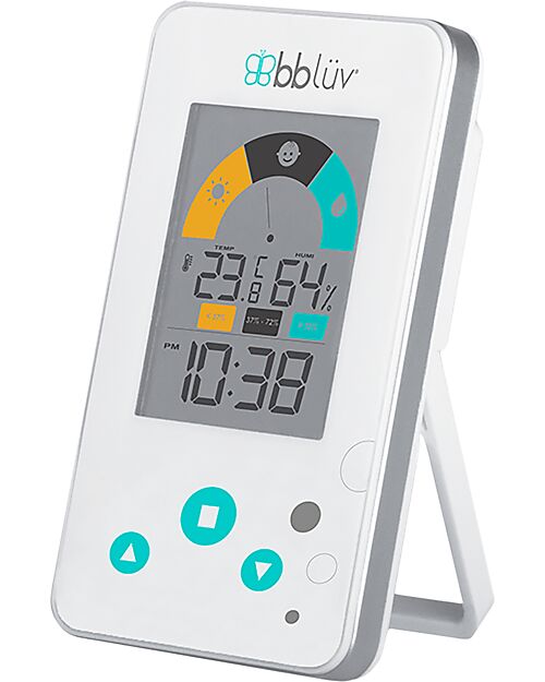 Bblüv 2 in 1 Digital Thermometer/Hygrometer - Igrö - White Nightlights