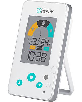 Bblüv 2 in 1 Digital Thermometer/Hygrometer - Igrö - White Nightlights