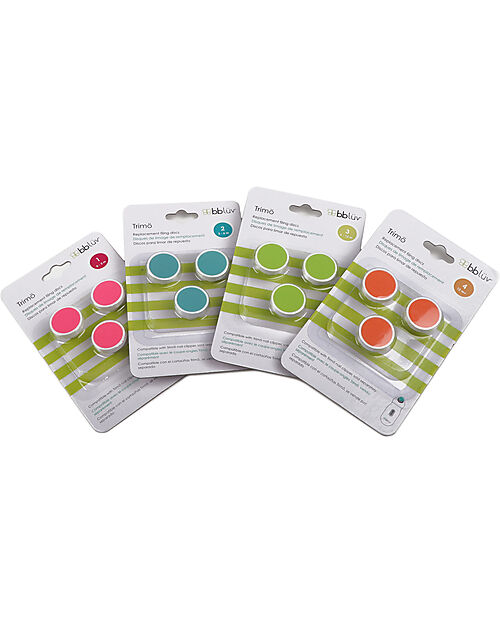 Bblüv 3 Pack Replacement Filling Discs for Trimö Eletric Nail Trimmer - 3-6 Months Kit Toilette Baby