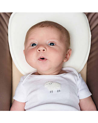 Bblüv Ergonomic Head Pillow Pilö - Ivory - Breathable Sleep Positioners