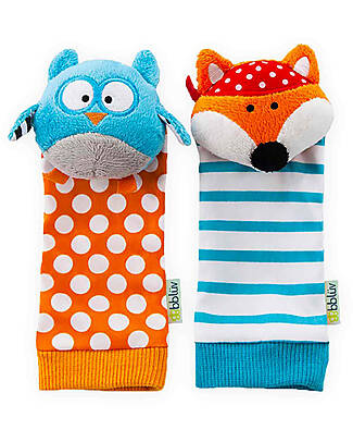 Bblüv Foot Finders Düo - Owl and Fox Socks