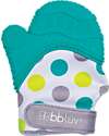 Bblüv Gluv Teething Mitten - Aqua - Soft food-grade Silicone Teethers