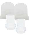 Bblüv Kit of 2 Valves and 2 Replacement Diaphragms for Mumflöw Breast Pumps Electric Breast Pumps