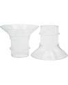 Bblüv Mumflöw Breast Pump Adapter Cups - 2 Spare Parts - 15 mm Electric Breast Pumps