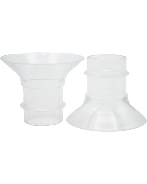 Bblüv Mumflöw Breast Pump Adapter Cups - 2 Spare Parts - 17 mm Electric Breast Pumps