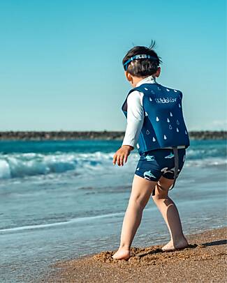 Bblüv Naj Swim Vest - Navy - Neoprene Beach Toys