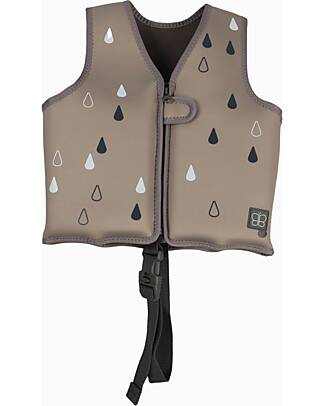 Bblüv Näj Swim Vest - Sand - Neoprene Beach Toys