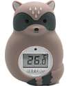 Bblüv Raku 3-in-1 Bath and Room Thermometer - Measures Water and Ambient Temperature Thermometer