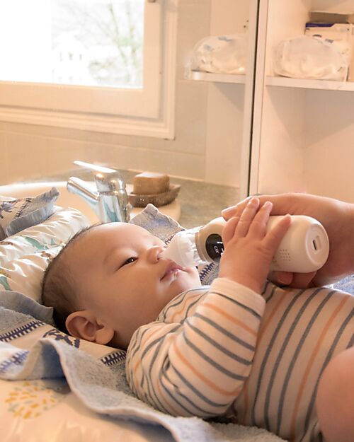 Bblüv Rechargeable Nasal Aspirator Rinö Pro - White - 5 Speeds Nasal Aspirator