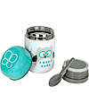 Bblüv Stainless Steel Food Jar Foöd with Spoon - 300 ml - Aqua Thermal Containers