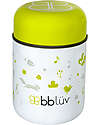 Bblüv Stainless Steel Food Jar Foöd with Spoon - 300 ml - Lime Thermal Containers