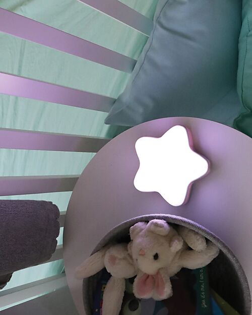 Bblüv Star Music Box and Night Light - Lightweight and Portable - Auto Shut-Off Nightlights