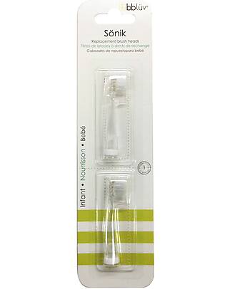 Bblüv Sönik 2 Replacement Brush Heads - 0-18 Months Toothbrush