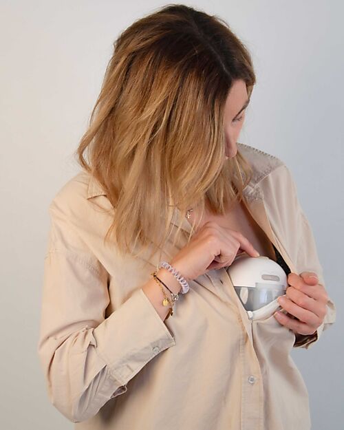 Bblüv Wearable Breast Pump - Heating Function - Pack of 2 Electric Breast Pumps