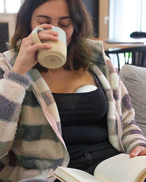 Bblüv Wearable Breast Pump Mumflöw - Heating Function - Pack of 2 Electric Breast Pumps