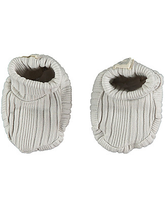 Bean's Barcelona Baby Ribbed Shoes Gardenia - Grey Shoes