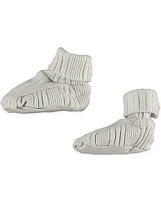 Bean's Barcelona Baby Ribbed Shoes Gardenia - Grey Shoes
