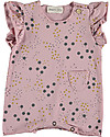 Bean's Barcelona Printed Baby Romper Dahlia - Pink - Organic cotton Short Sleeves Bodies