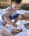 Bean's Barcelona Tank Striped T-shirt Whale - Blue - Linen Tank Tops
