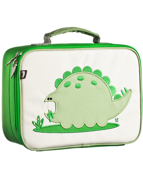 Beatrix NY Alister the Dinosaur Insulated Lunch Box - Durable and Safe (BPA and PVC Free) Kindergarten Backpacks