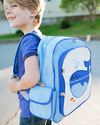 Beatrix NY Big Kid Backpack Lucas the Whale - Durable, PVC and BPA free! (perfect for school/Ages 5-10!) Backpack