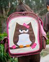 Beatrix NY Big Kid Backpack Papar the Owl - Durable, PVC and BPA free! (perfect for school/Ages 5-10!) Backpack