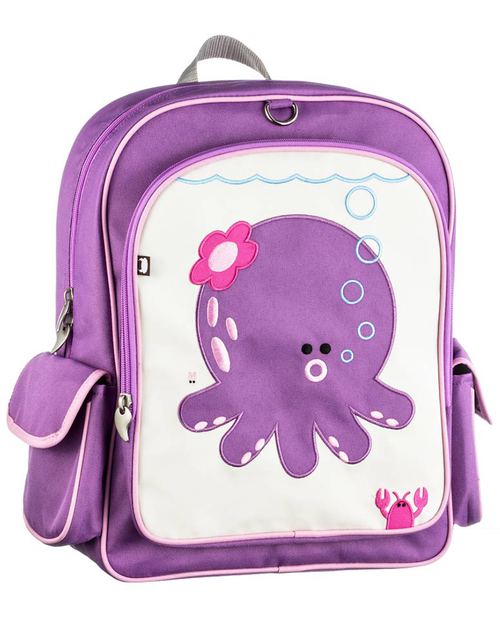 Beatrix NY Big Kid Backpack Penelope the Octopus - Durable, PVC and BPA free! (perfect for school/Ages 5-10!) Backpack