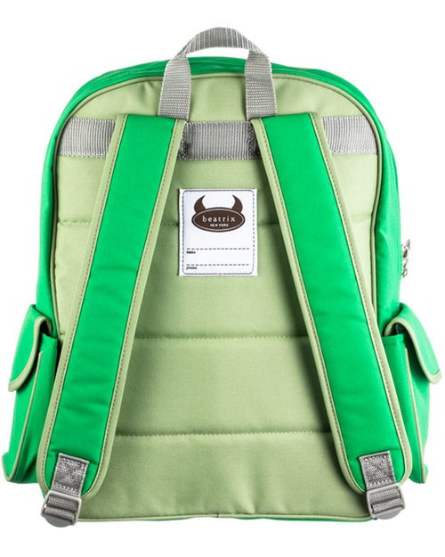 Beatrix NY Big Kid Backpack Percival the Dinosaur - Durable, PVC and BPA free! (perfect for school/Ages 5-10!) Backpack