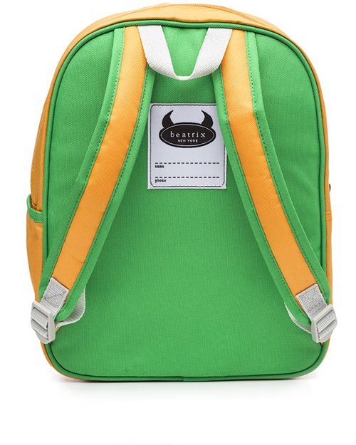 Beatrix NY Little Kid Backpack Narangi TheTiger - durable, PVC and BPA free! (perfect for Ages 2-4) Kindergarten Backpacks