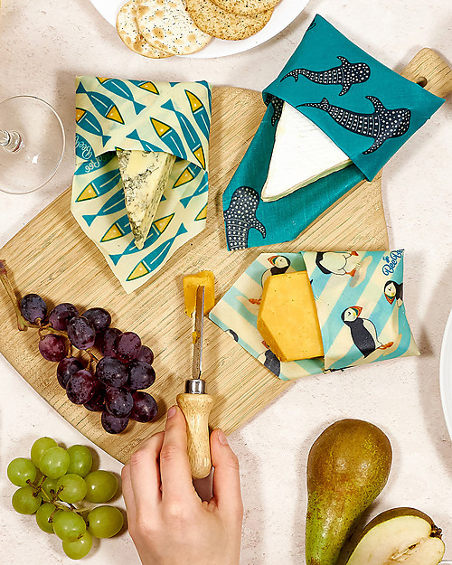 BeeBee Wraps The Family Pack - Ocean Food Containers