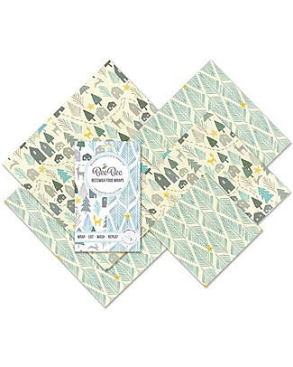 BeeBee Wraps The Family Pack - Winter Reusable Pouch