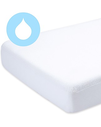 Bemini Bed Mattress Protector 40x90 cm, Snow Bed Sheets and Pillow Cases