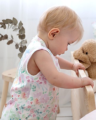 Bemini MAGIC BAG® Jersey 3-9 months, April Cristal - Summer Quality 0.5 TOG Light Sleeping Bags