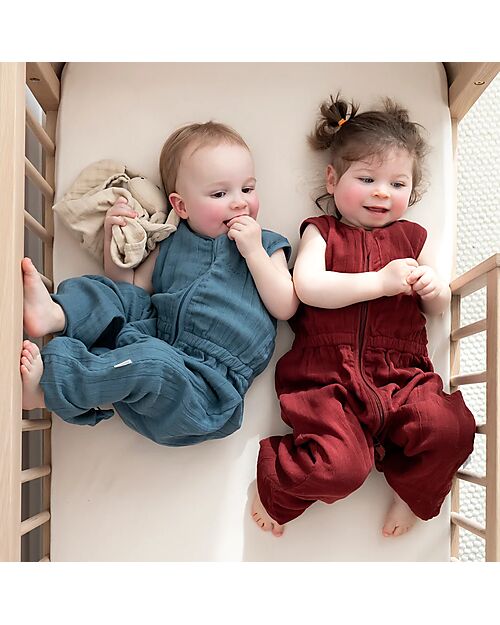 Bemini Sleeping Bag MAGIC - TOG 0.5 - 12-24 Months - Atlantide - Bamboo Muslin and Cotton Sleeping Bags