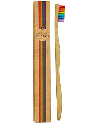 Ben & Anna Equality Toothbrush in Meso Bamboo Toothpaste and Toothbrush