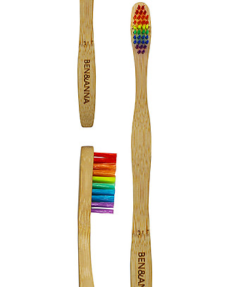 Ben & Anna Equality Toothbrush in Meso Bamboo Toothpaste and Toothbrush