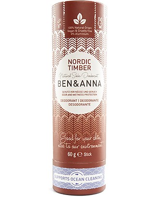 Ben & Anna Stick Deodorant - Nordic Timber - 60 gr Deodorant