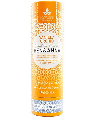 Ben & Anna Stick Deodorant - Vanilla Orchid - 60 gr Deodorant