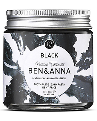 Ben & Anna Toothpaste Black - 100 ml Toothpaste and Toothbrush