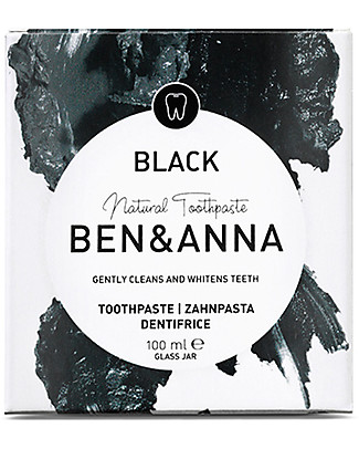 Ben & Anna Toothpaste Black - 100 ml Toothpaste and Toothbrush