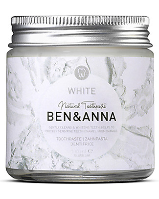 Ben & Anna Toothpaste Whitening - 100 ml Toothpaste and Toothbrush