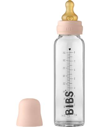 BIBS OUTLET - Baby Bottle Complete Set - Blush - 110ml Recyclable