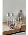 BIBS Baby Bottle Complete Set - Cloud - 110 ml Recyclable and Dishwasher safe! - New Design Baby Bottles
