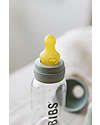 BIBS Baby Bottle Complete Set - Sage - 110ml Recyclable and Dishwasher safe! - New Design Baby Bottles