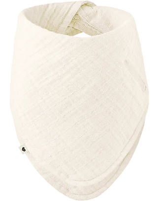 BIBS Bandana Bib - Ivory - 100% Organic Cotton Bandana Bibs