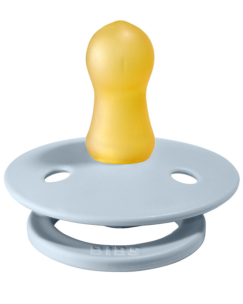 Bibs Bibs Colour Pacifier Baby Blue Natural Rubber Teat Made in
